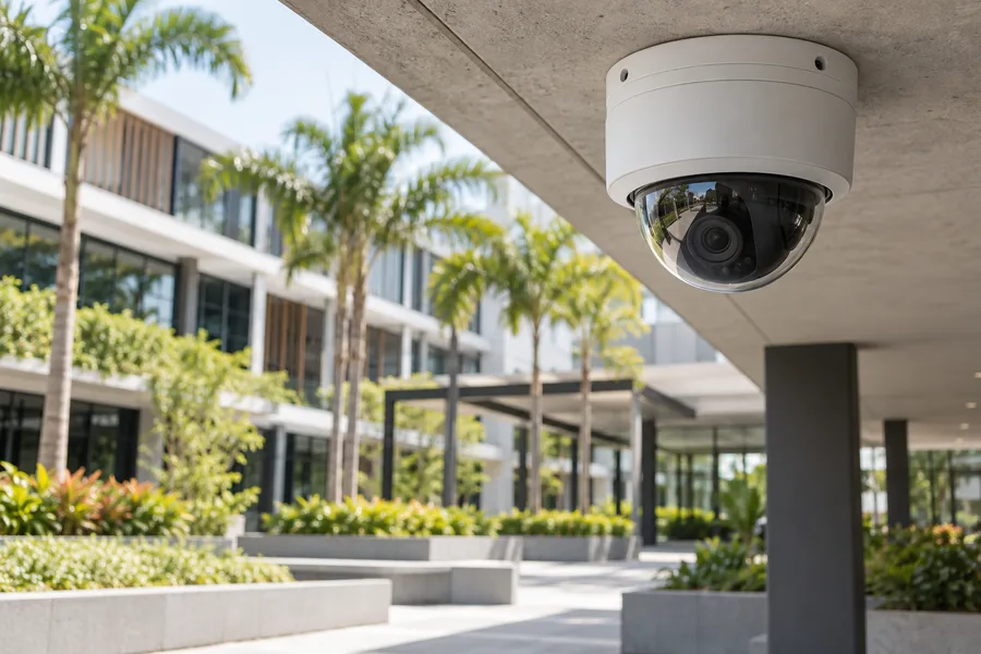场所示意图: 闭路电视（CCTV）与视频监控